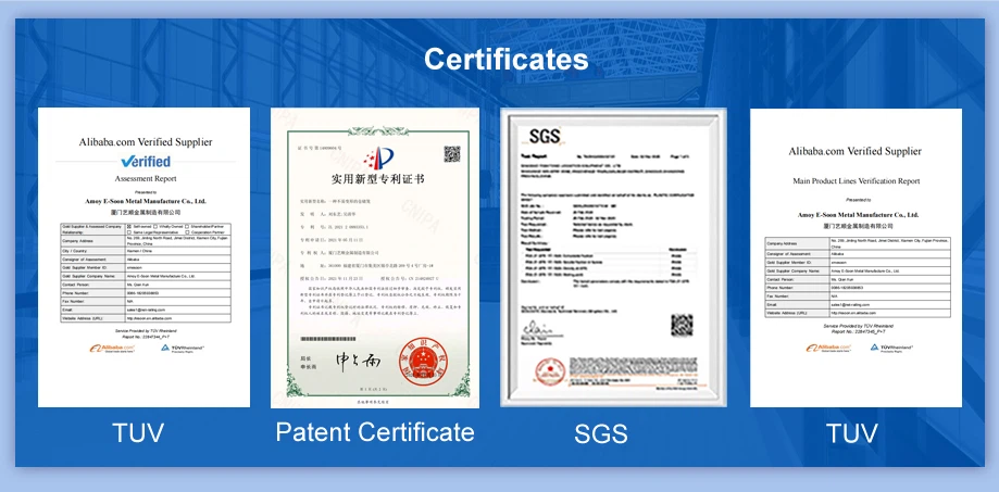 Certificates